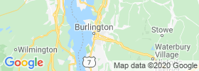 South Burlington map